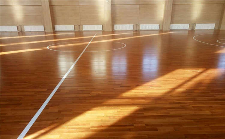 學(xué)校NBA籃球場木地板批發(fā)價格
