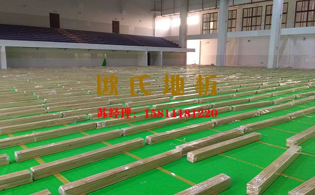 有了這多種工具，保證了體育木地板的安裝——?dú)W氏地板